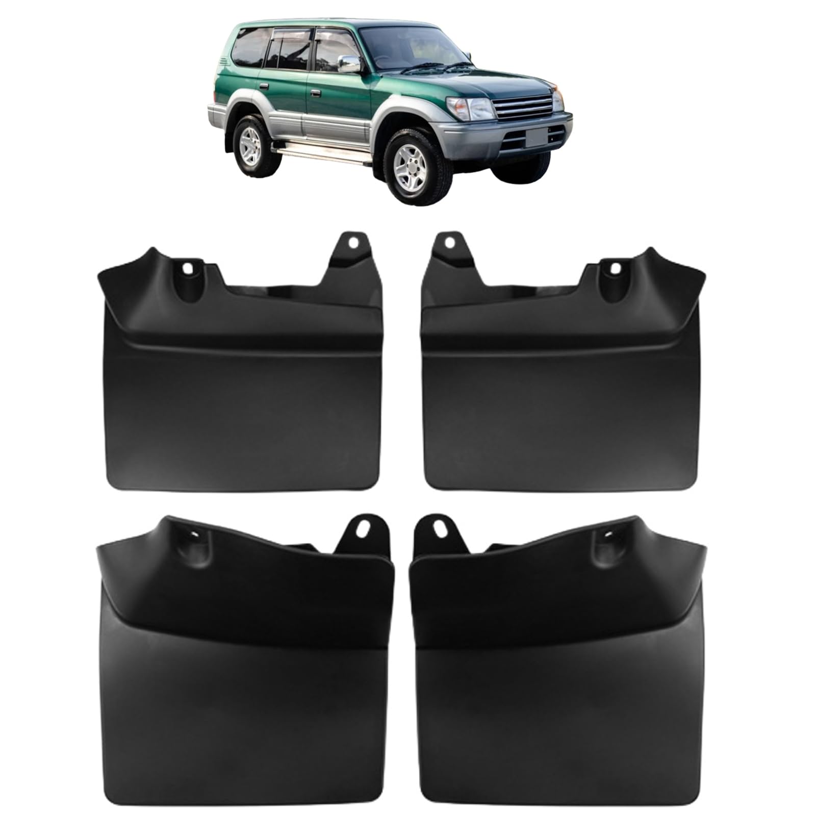 Garde-boue Toyota Land Cruiser FJ90 empêchant les projections de route