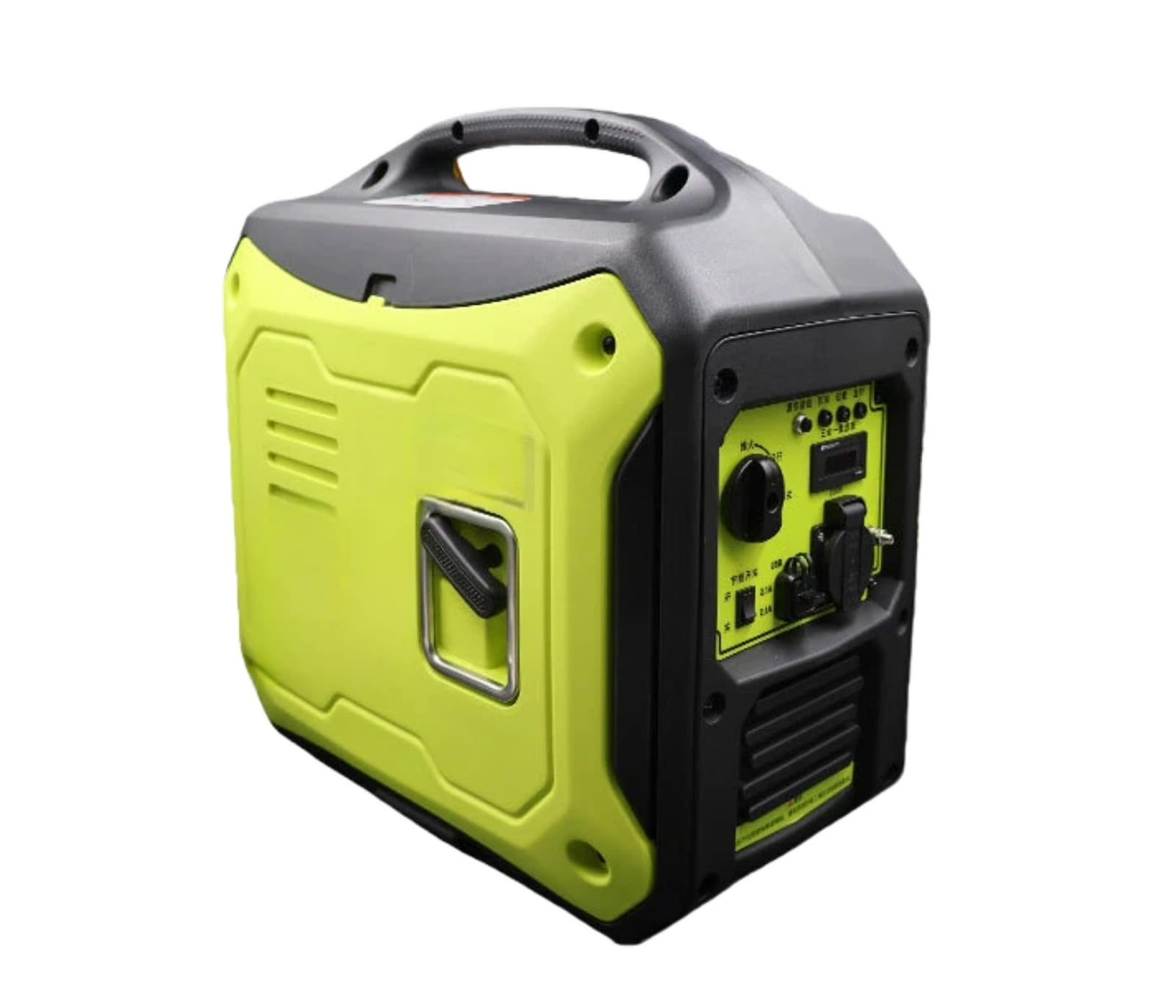 Leiser tragbarer Gasgenerator, 2/3KW Wechselrichtergenerator für Outdoor-Camping, Zuhause & den Gebrauch – leicht und handlich