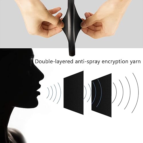 Miniatura 5 de Geekria Filtro de micrófono para creadores compatible con Blue Yeti, Yeti X, Yeti Pro, Yeti Nano, Snowball ICE, Snowball, protector de filtro de