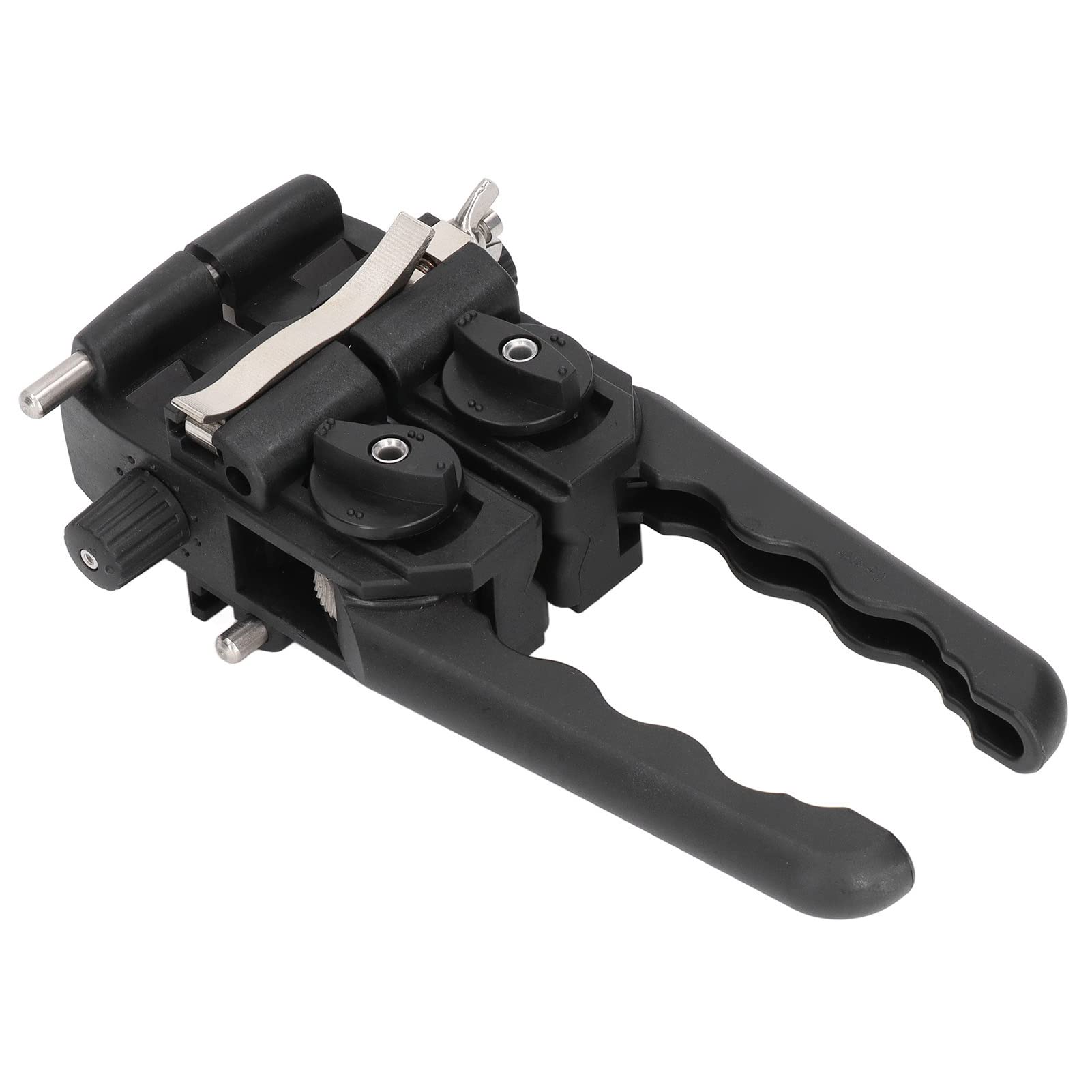 Cocoarm Pelacables de Fibra óptica, Cuchillo Pelador de Cables de Plástico, Herramienta de Pelado Longitudinal y Transversal Ajustable de 2 Vías de 8 a 30 Mm para Técnicos e Instaladores de Cables