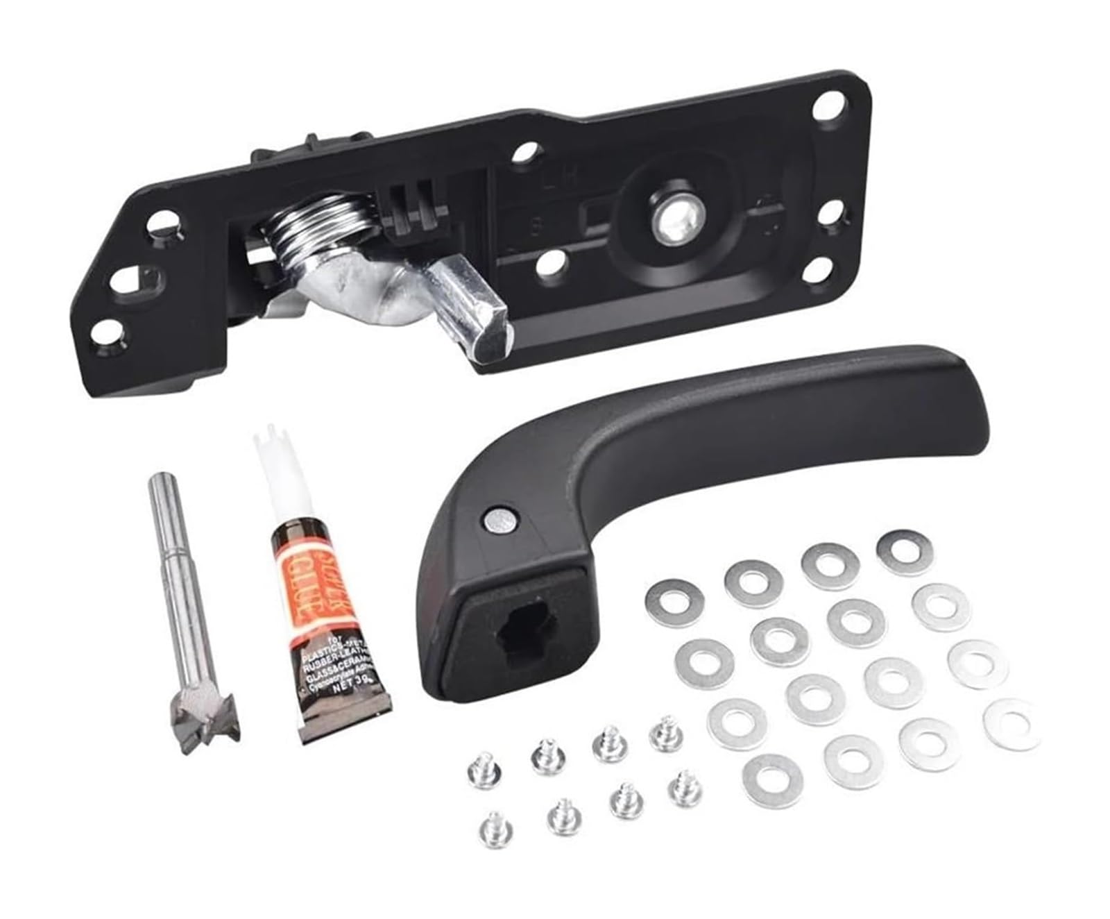 TYTYASS Inner Door Handle for Silverado 1500 2500 2007 2008 2009 2010 2011 2012 2013 Car Interior Left Right Door Handle 15936892(Left)