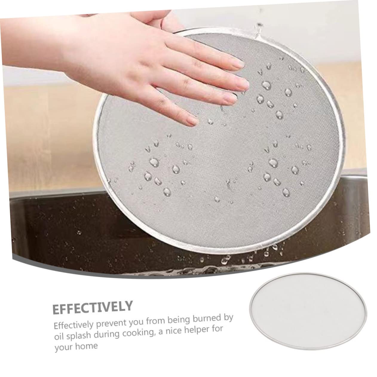 HEMOTON Filet Anti-Graisse pour Friteuse à Air Écran Anti-éclaboussures Couvercle De La Marmite Protection Anti-éclaboussures pour Poêle Accessoires Éclaboussure D'huile Acier Inoxydable HEMOTON Filet Anti-Graisse pour Friteuse à Air Écran Anti-éclaboussures Couvercle De La Marmite Protection Anti-éclaboussures pour Poêle Accessoires Éclaboussure D'huile Acier Inoxydable