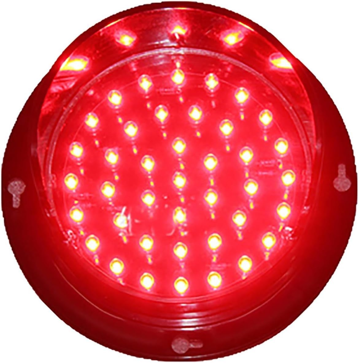 Feu de signalisation à LED, Feux de signalisation à LED pour Station de Lavage Automobile - Lentille de 10 cm de diamètre, barrières Lumineuses pour parkings industriels, équipement Mural 24