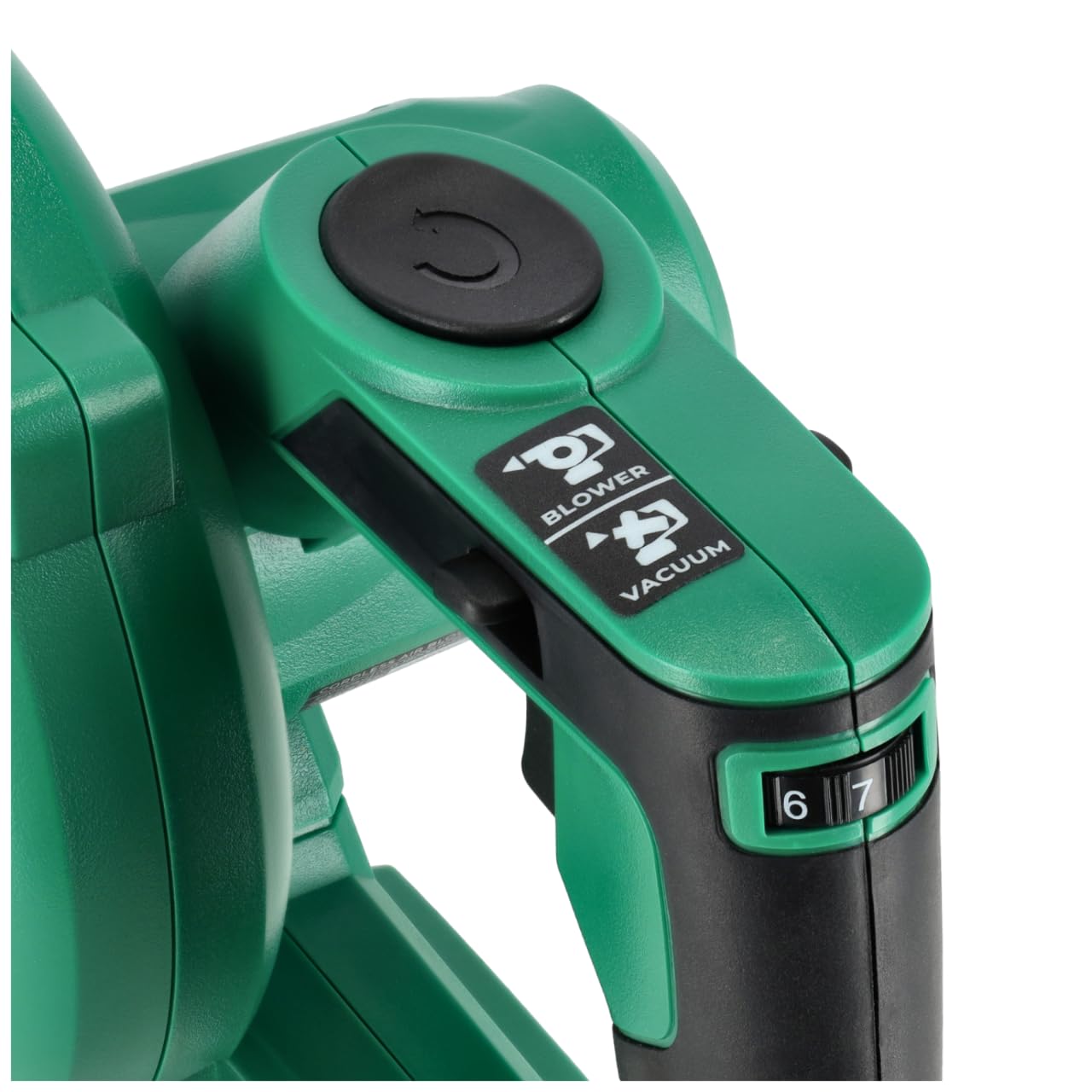 STALCO ABS20-63 akumulatorowa dmuchawa do liści i odkurzacz do liści 20 V – dmuchawa 2 w 1 z regulacją prędkości obrotowej, prędkość powietrza 63,5 m/s, pojemnik 0,5 l, 1,76 kg, bez akumulatora