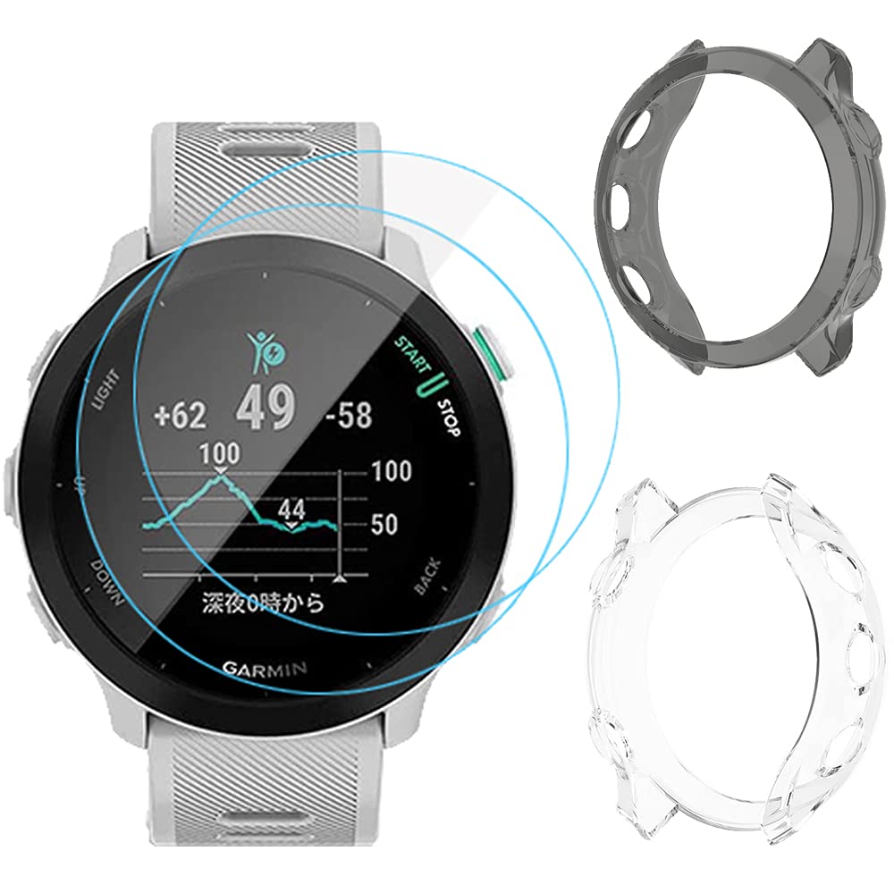 Amazon.co.jp: Miimall【カバー＊2+フイルム＊2】対応Garmin 