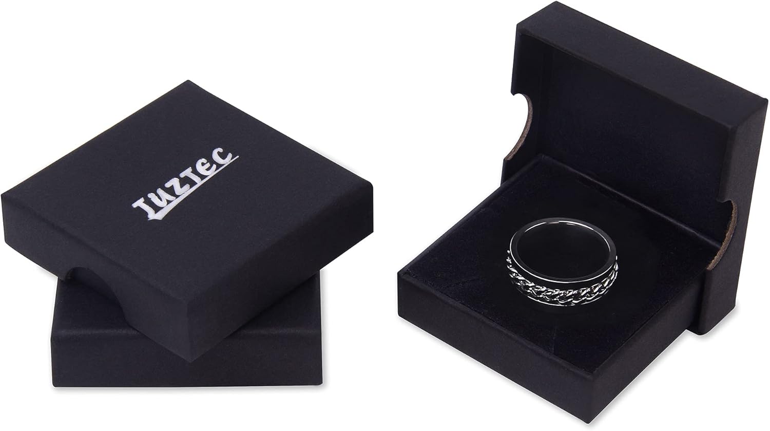 Spinner Ring for Men Women Silver Ring for Men Stainless Steel Ring Cool Titanium Fashion Ring Beer Bottle Opener Chain Rings - Image 7