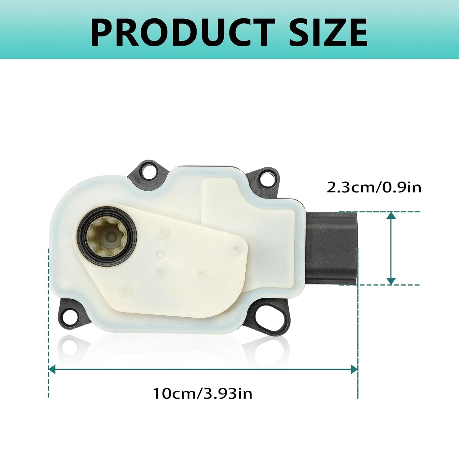 Blend Door Actuator Shutter Grille Air Actuator Motor with Wiring Harness Connector Compatible for Rogue 2017 2018 2019 2020 Replaces#A24041153212 110949107 1312-888-00025 17148245258