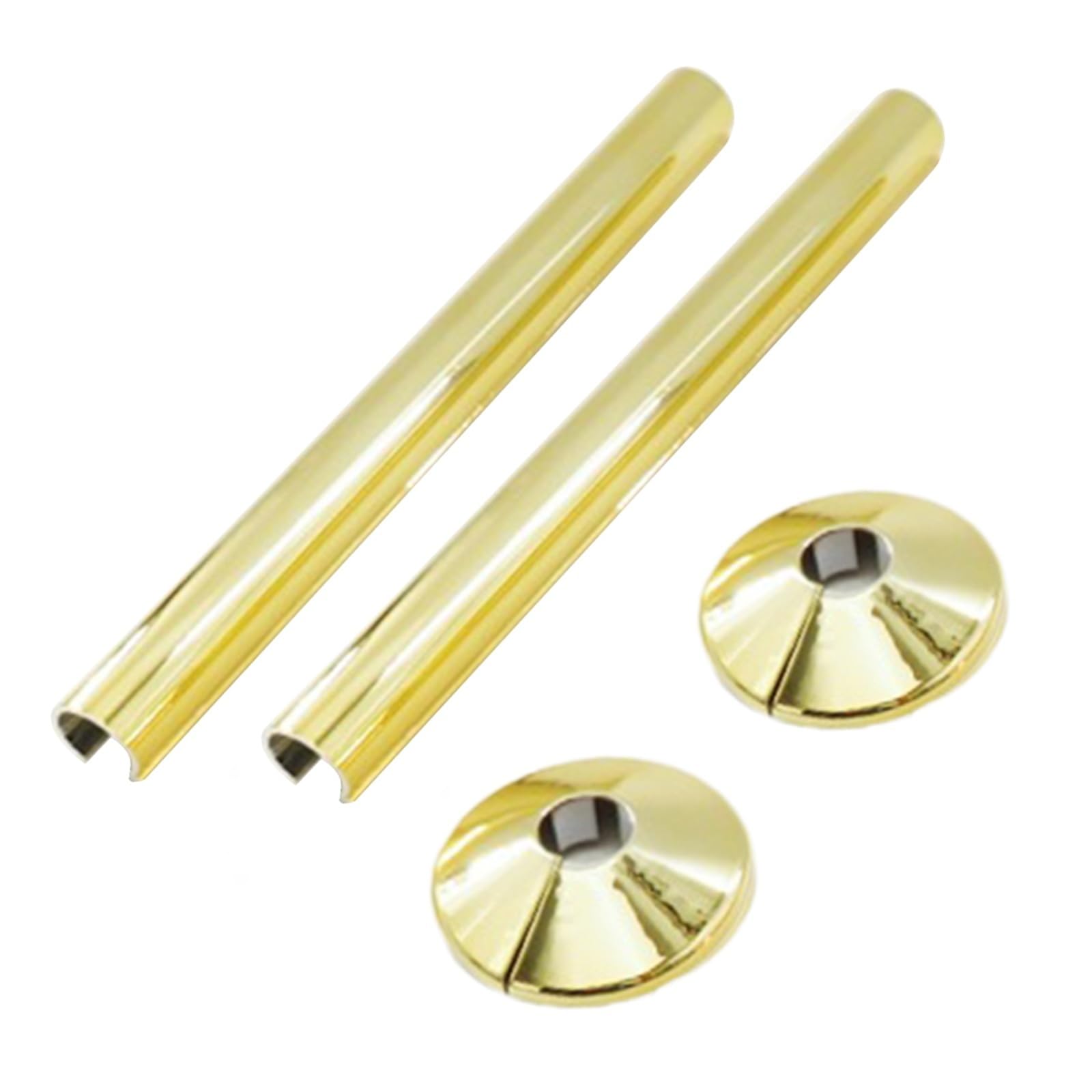 4pcs Pipes Radiator Pipe Covers Sleeve 15mm Collars