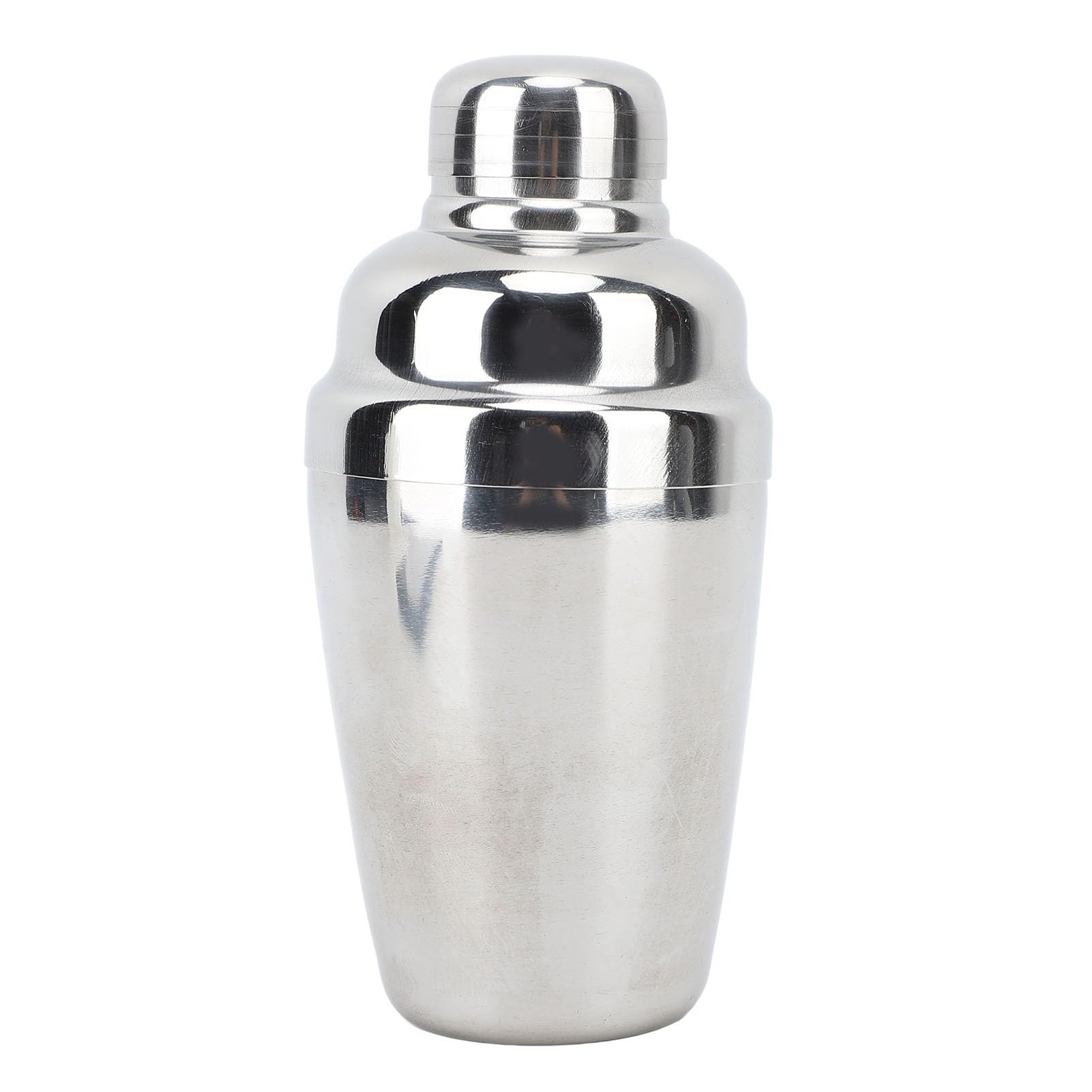 ANGGREK Cocktail Drink Shaker Mixer, 304 Stainless Steel Cocktail Shaker Accurate Bartending for Restaurant (350ML)