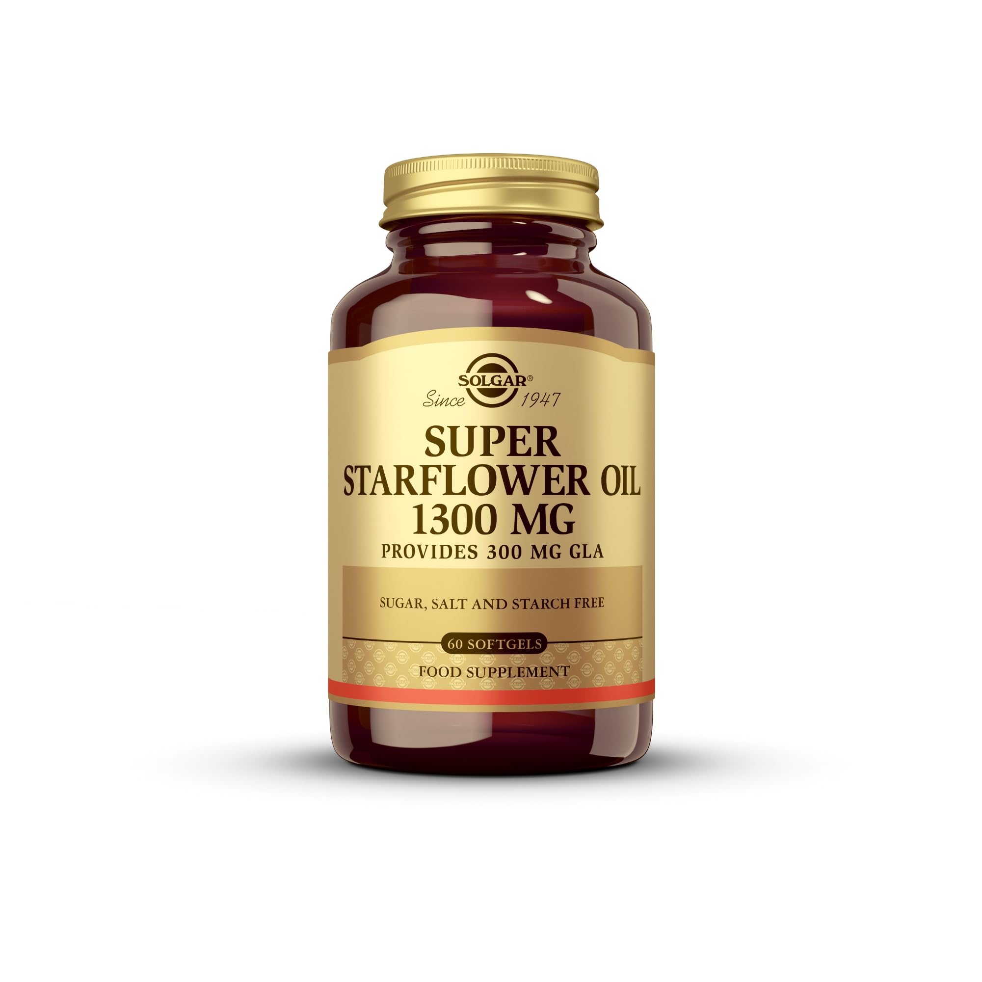 Solgar Super Starflower Oil | Aceite de Borraja | 60 Cápsulas