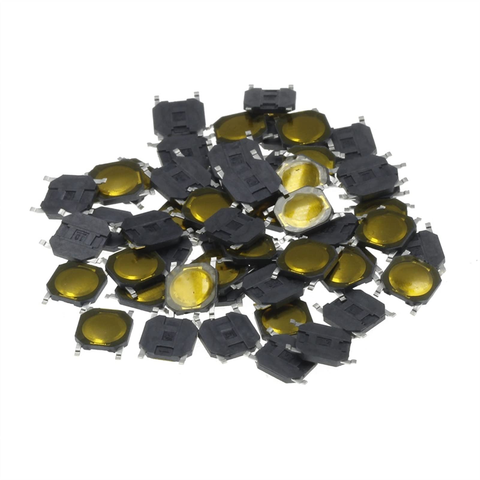 Micro interrupteur SMD 4x4x0.8mm AHLOKI à clic tactile net et haute sensibilité mécanique