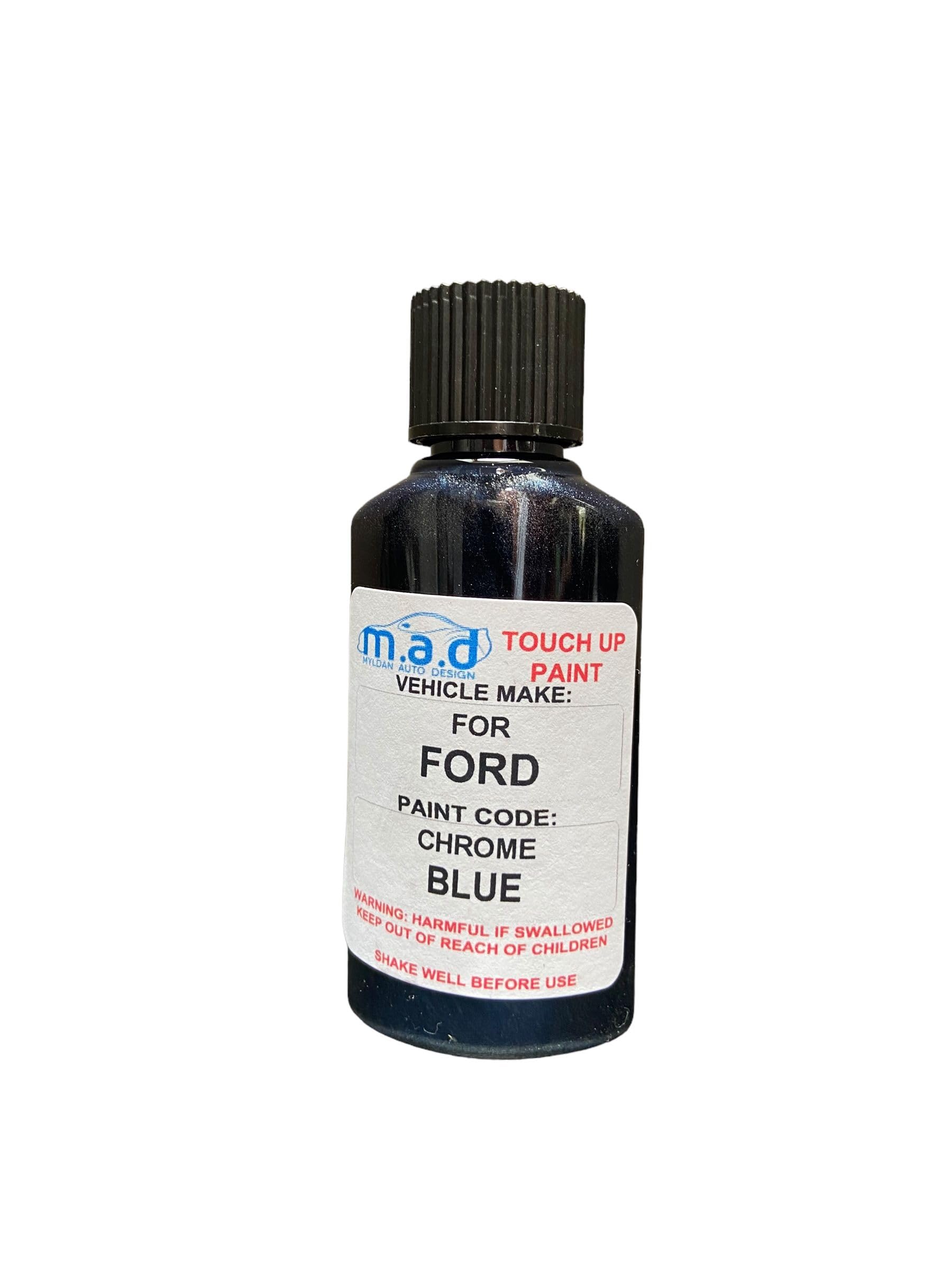 M.a.d Myldan Auto Design Just Paint 20Ml Touch Up Pen For Ford Chrome Blue Metallic Paint Repair Fiesta Focus Kuga Edge