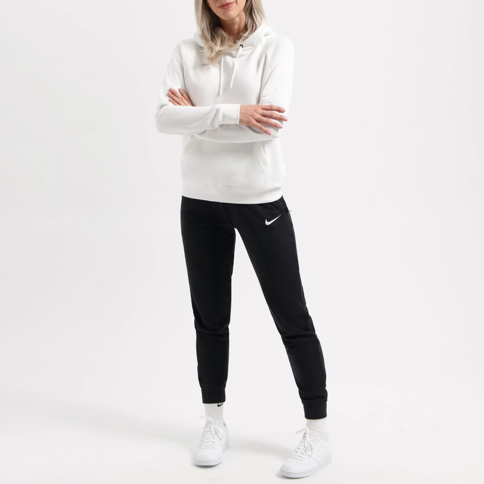 Nike Kobiety Team Club 20 Bluza Z Kapturem Damska CW6957 Bluza z Kapturem, Biały, XL