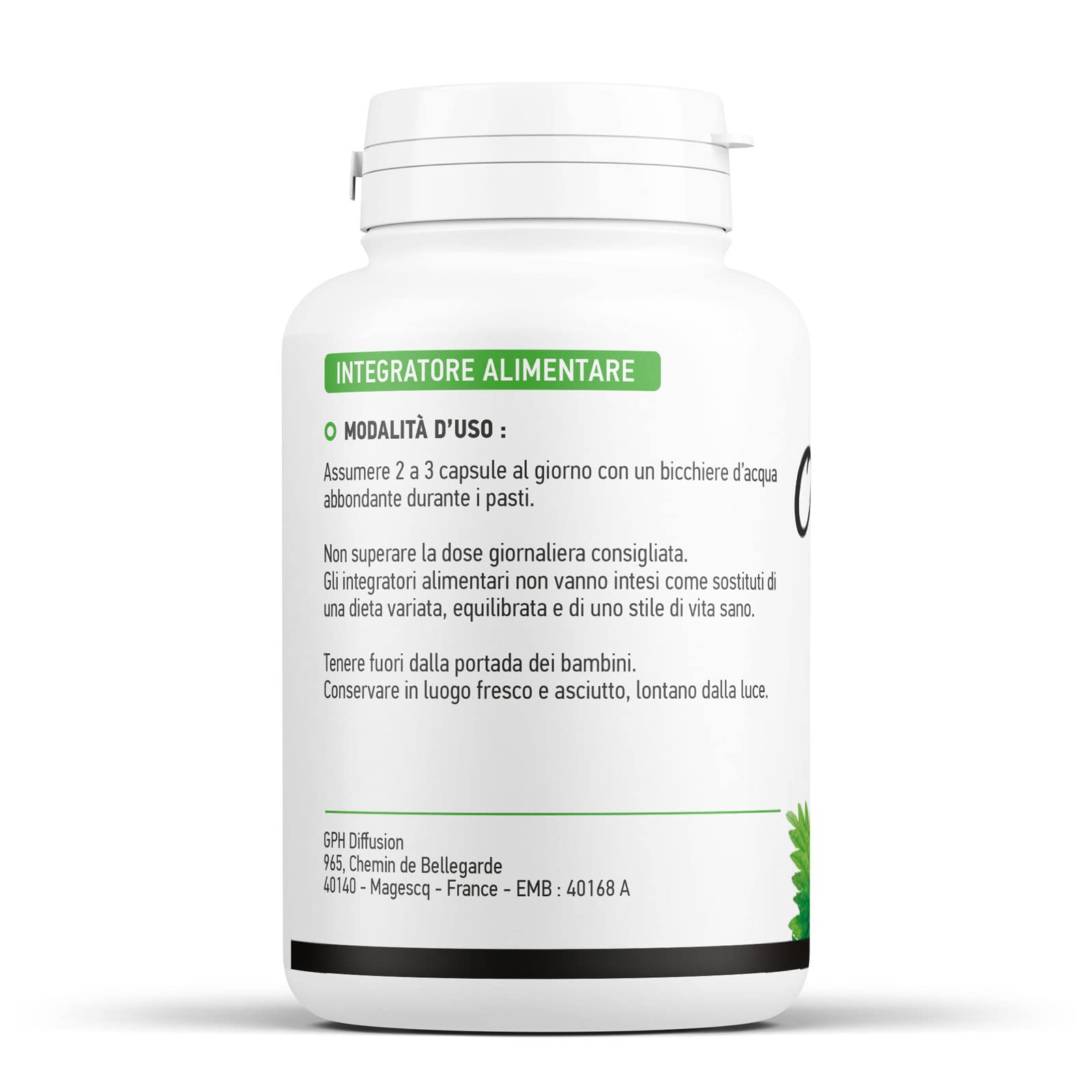 Ortica Bio - Urtica dioica - 210mg - 200 capsule vegetali