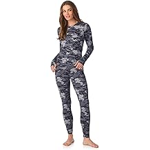 Womens Heavyweight Cold Weather Fleece Lined Thermal Set &ndash; Long Sleeve Top &amp; Leggings - Winter Lounge Sets