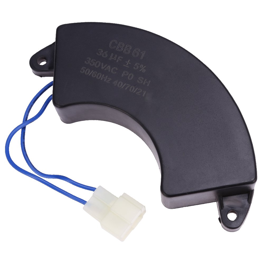 Anxingo Condensatore generatore 36uF Generatore 36uF CBB61 36 uF 50 60Hz 450V AC Half Moon UL