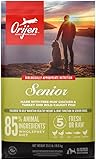 ORIJEN Grain Free High Protein Dry Dog Food Senior Recipe 23.5lb Bag Senior 25 Pound (Pack of 1)