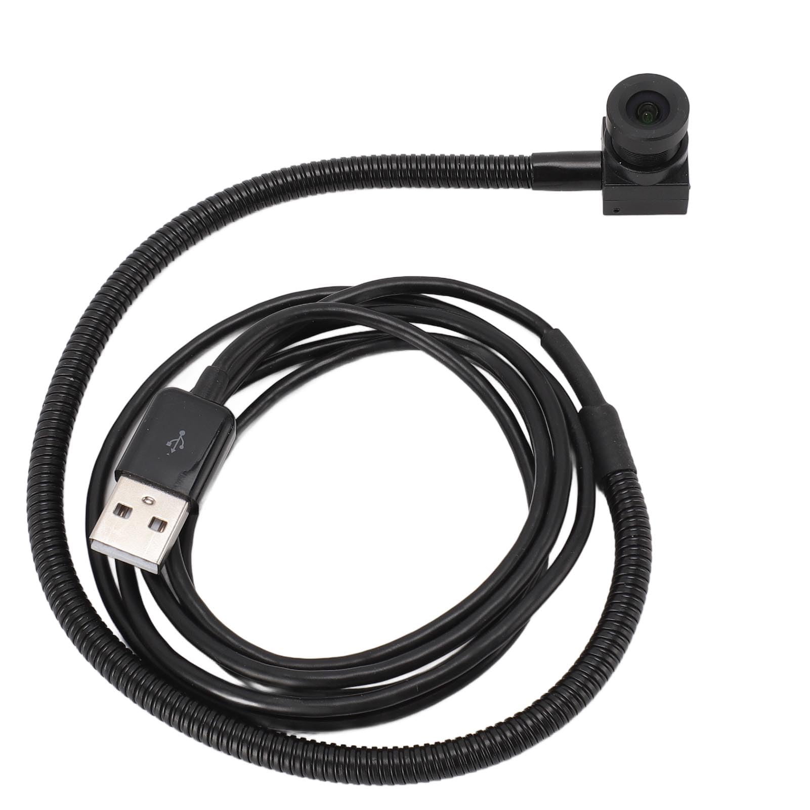Webcam Denash 2MP Centre FHD USB, Plug and Play, Auto Focus, Microphone Intégré, Compatible Zoom, Skype, Hangouts, PC, Portable, Android TV