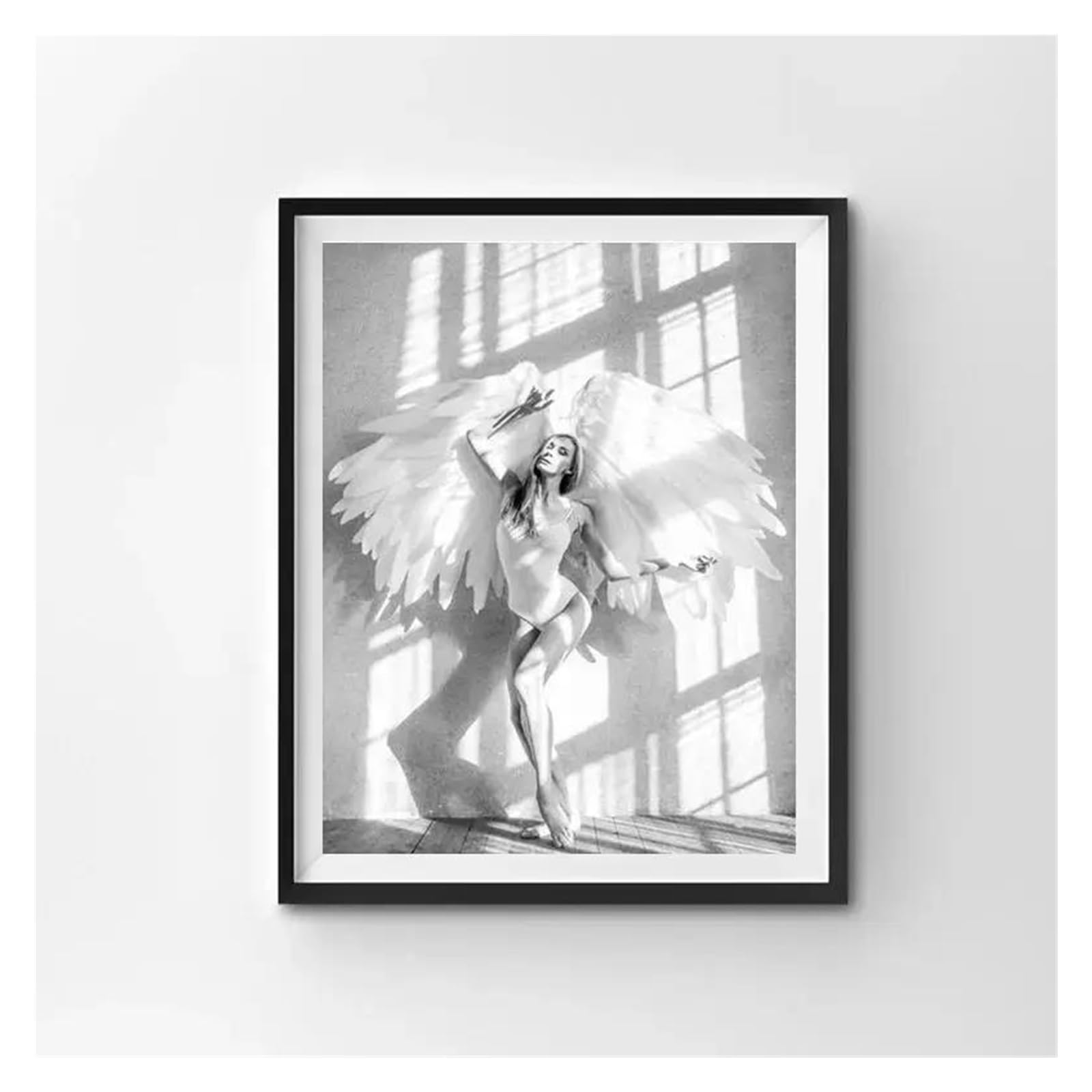 Peinture sur toile ballerine pour grand salon lumineux décoration d'intérieur moderne F 30x40