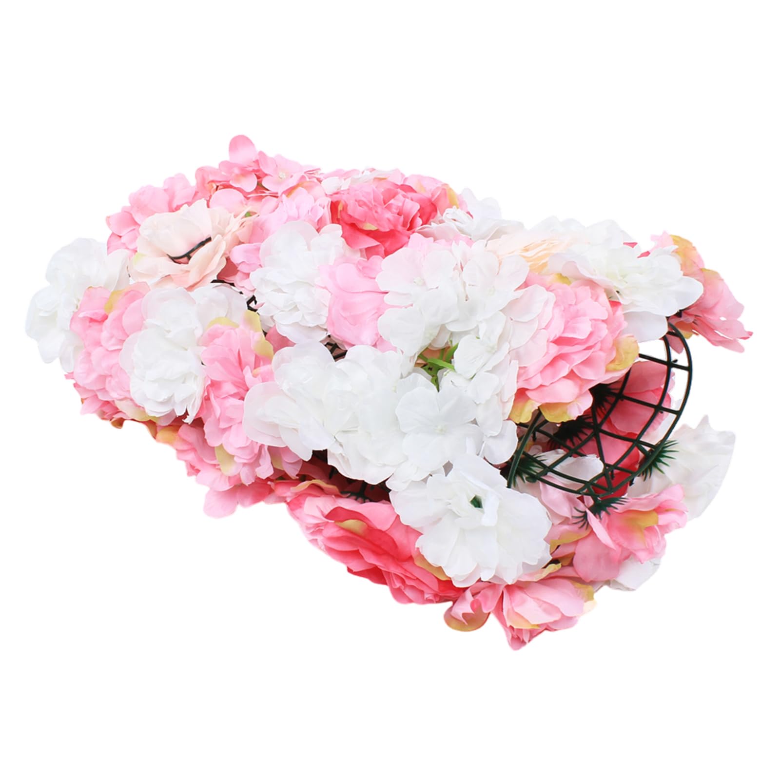 12 Stück Künstliche Blumen Wandpaneele, Blumenwandpaneel, 40x60cm | Seidenstoff, Wanddeko Blumen, für Hochzeit, Valentinstag, Zuhause,Hintergrunddekoration