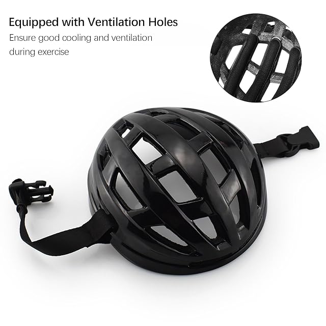 Foto 2 de 6 de UOSIA Casco para Perro, Sombrero para Mascotas para Gatos, Perro, Motocicleta/Casco de Bicicleta