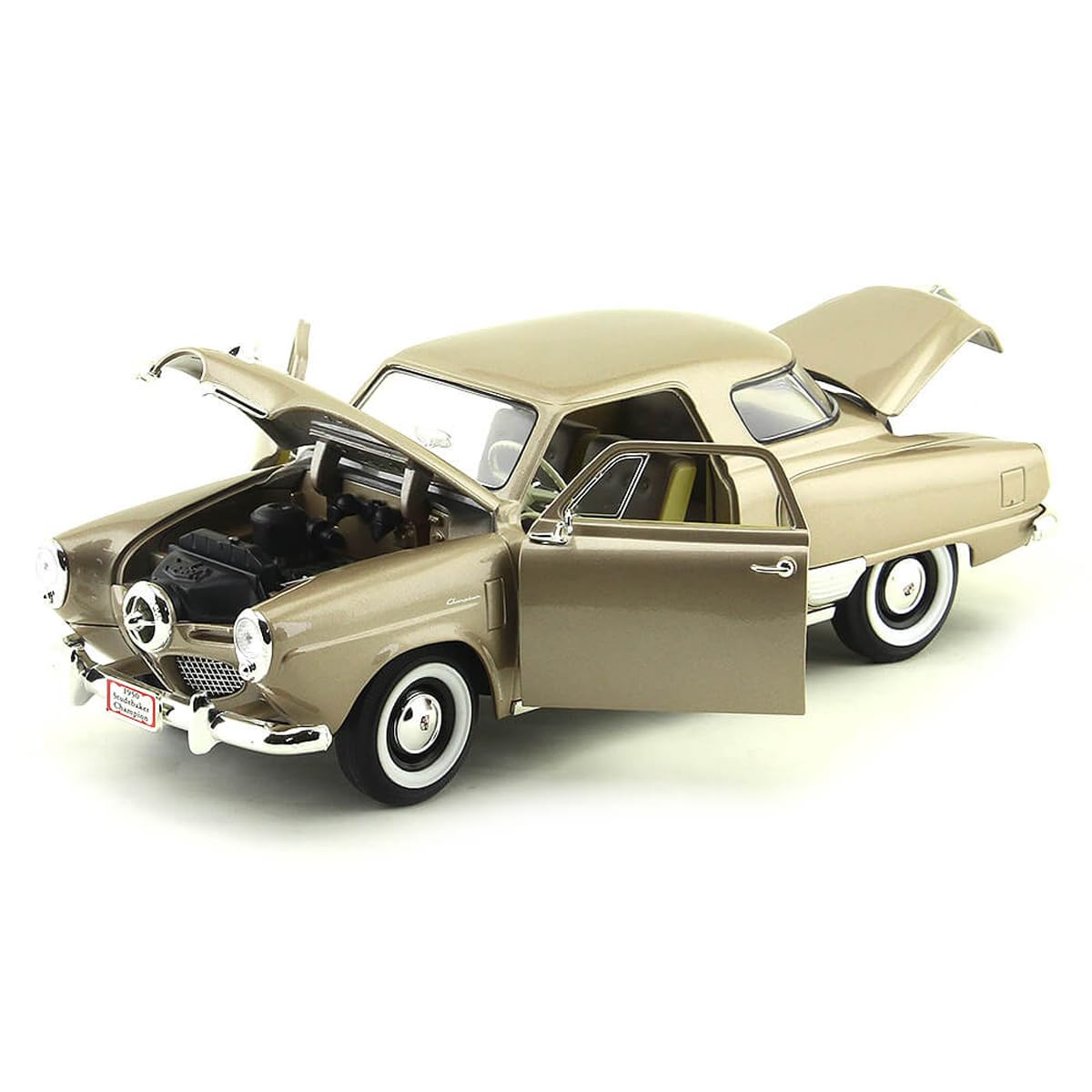 Miniatura 1950 Studebaker Champion Pérola Escala 1/18 Yat Ming