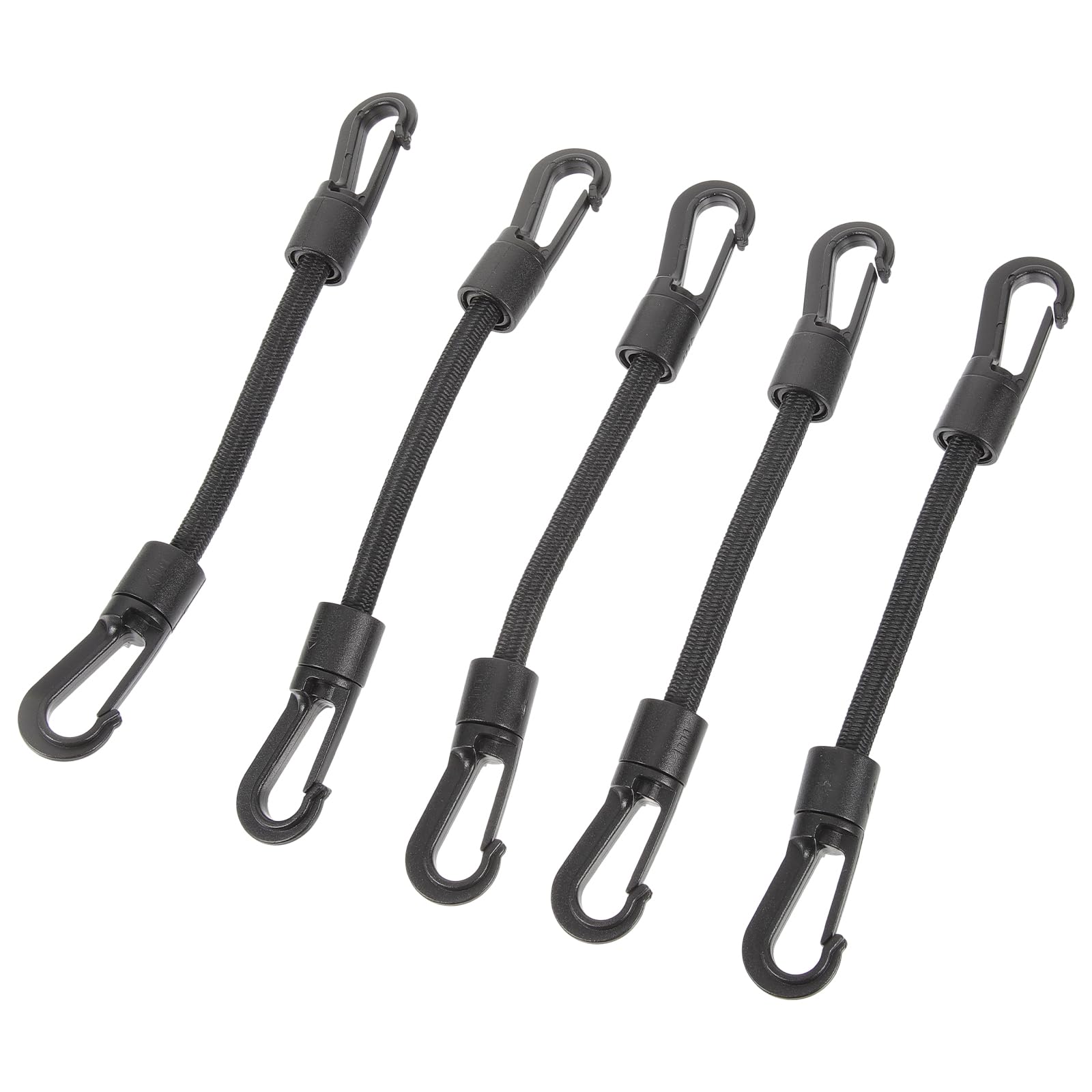 10er/15er/20er Set Bungee-Seile 30,8 Cm – Elastisch, Mit Metallhaken, Für Ladung, Planen & Camping