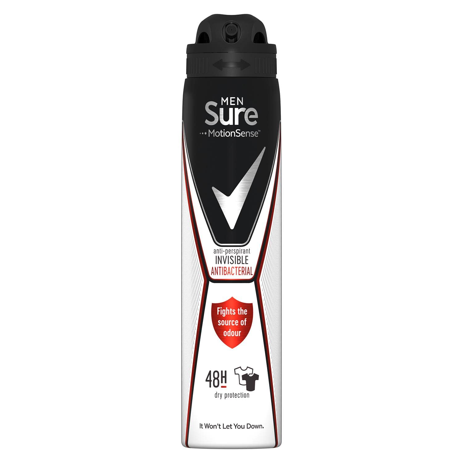 Sure Invisible Antibacterial Anti-perspirant Deodorant Aerosol, 250ml