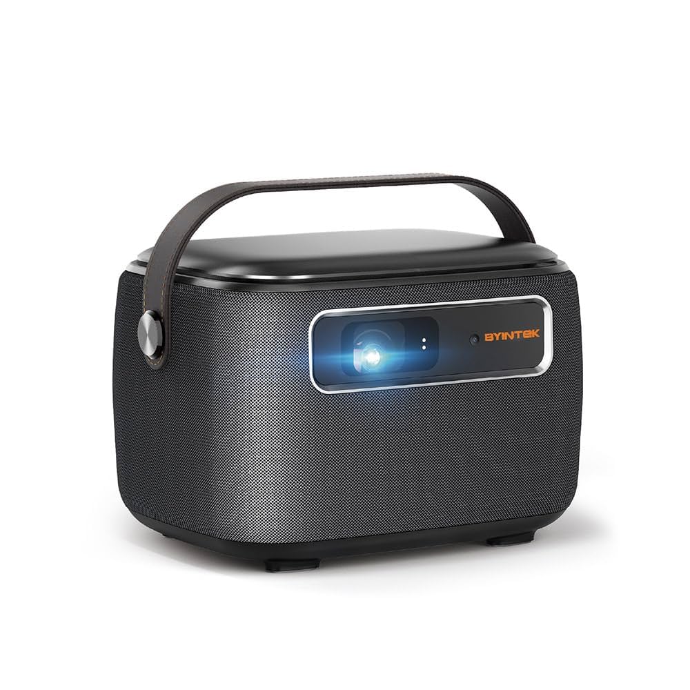 BYINTEK R20 Max Mini Projector, Smart WiFi DLP Projector