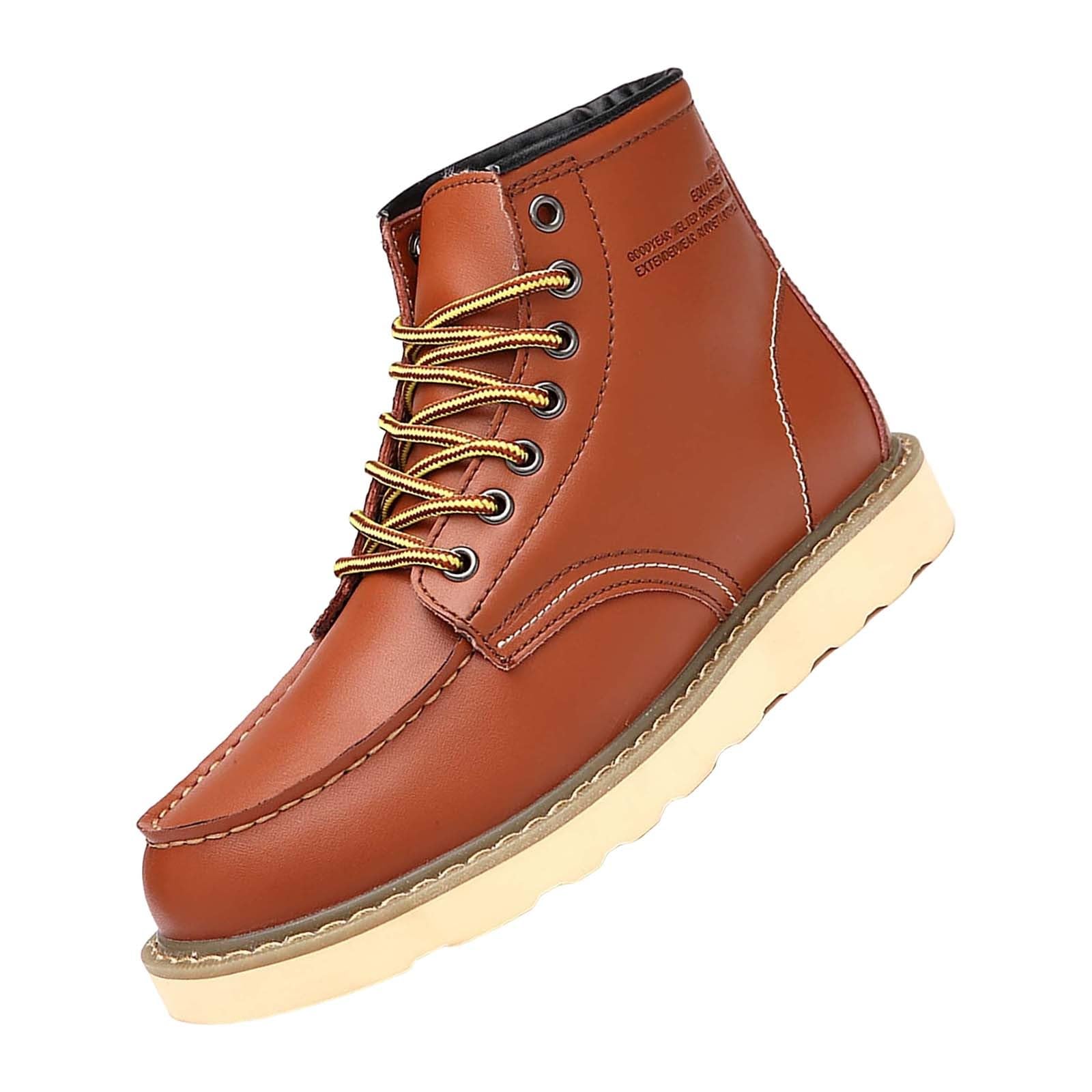 Botas de senderismo para hombre, impermeables, para exteriores