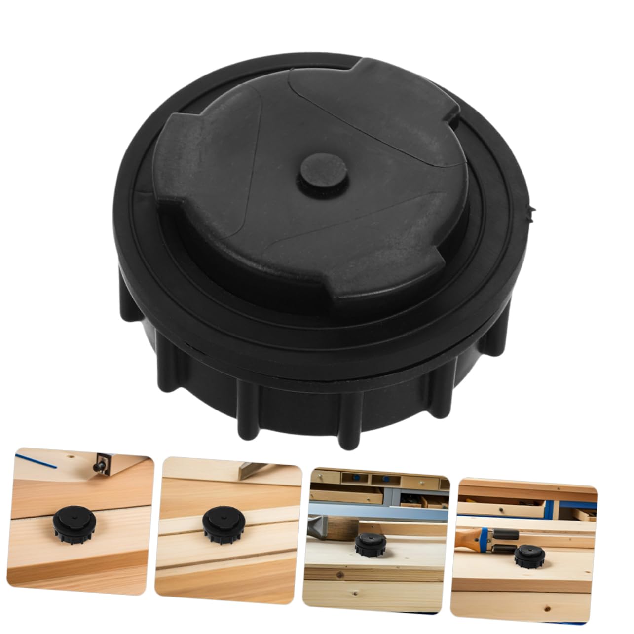 Lot De 3 Bouchons De Vidange Pour Poubelle Extérieure 660L Couvercle De Bonde Étanche Avec Joints Toriques Bouchon De Remplacement Pour Conteneur À Déchets Installation Facile