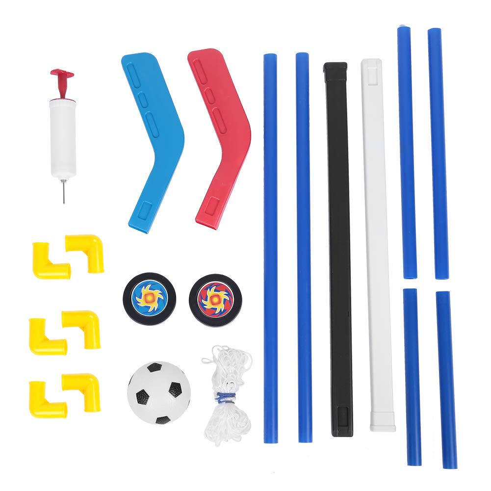 Mini Soccer Goal, No Kids Sports Soccer Goal, Assembly is Easy Wear-Resistant 60 x 41 x 29cm / 23.6 x 16.1 x 11.4in Beach for Yard-image-2