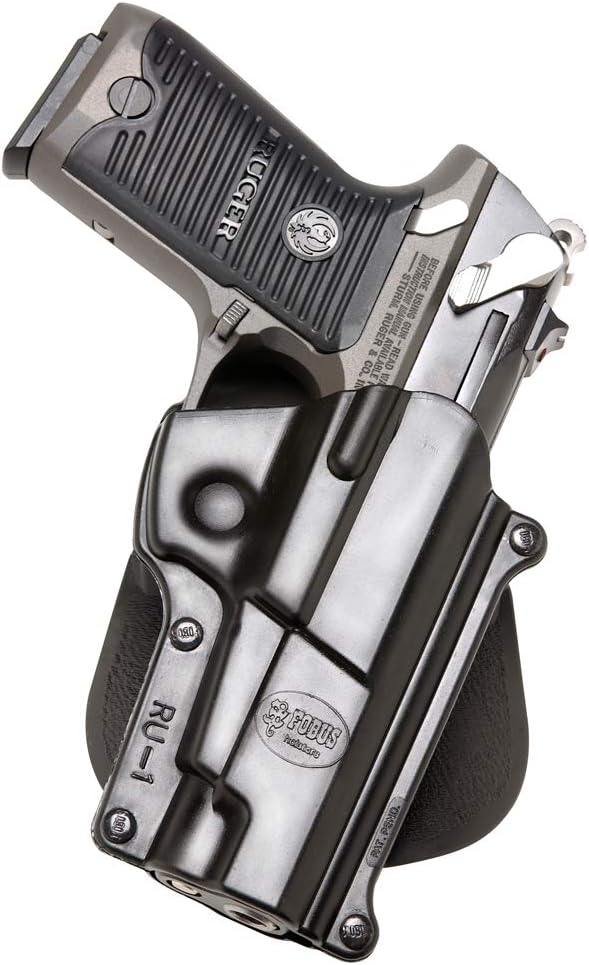 Fobus RU1RP Roto Holster, Right Hand Paddle for Ruger P85, P89, and P91