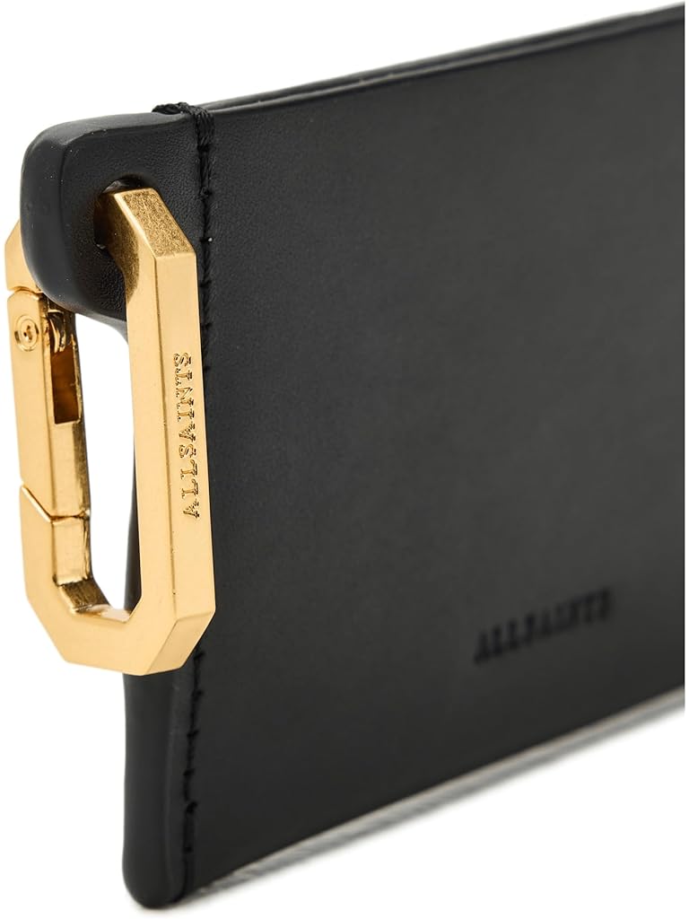 Black AllSaints Hex Cardholder