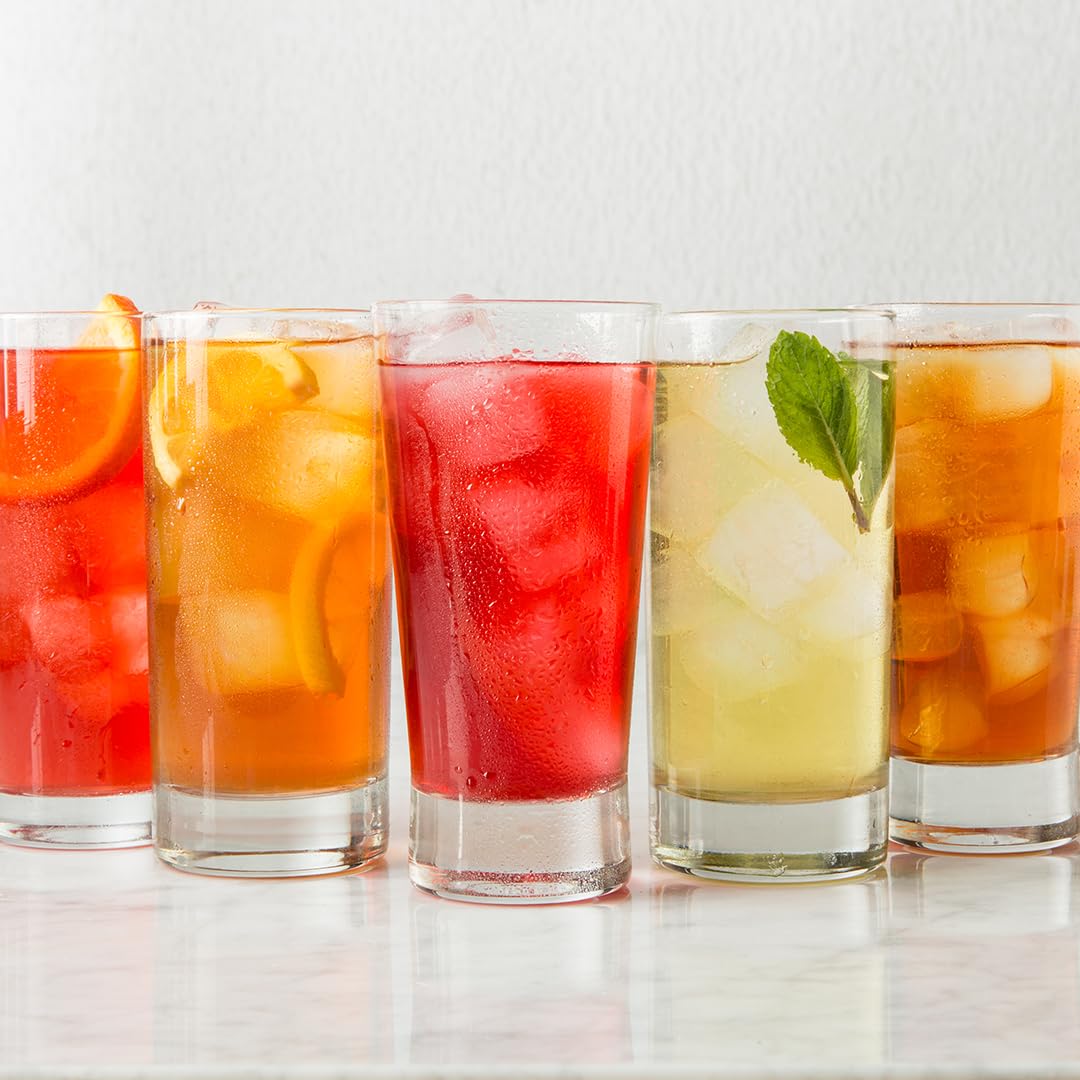 Paisley Label Tea by Two Leaves and a Bud Organic Tart Berry Herbal Iced Tea, 1 Ounce, 24 Count