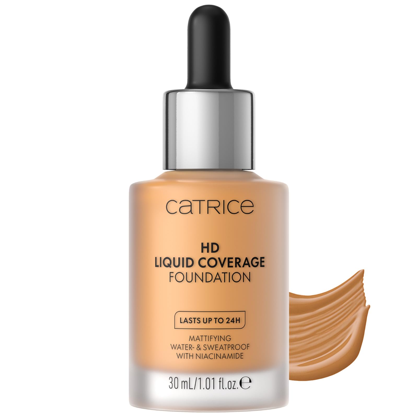 Catrice HD Liquid Coverage Foundation + Nr. 066 Nude Product Description