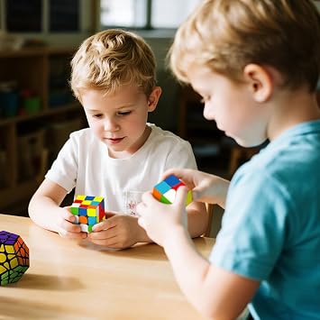 Speed Cubes, [8Pack] Magic Cubes,Puzzle Cube - Megaminx Mirror Pyramid 2x2 3x3 4x4 5x5 Puzzle Cube Collection Speed Cube Bundles for Kids& Adults