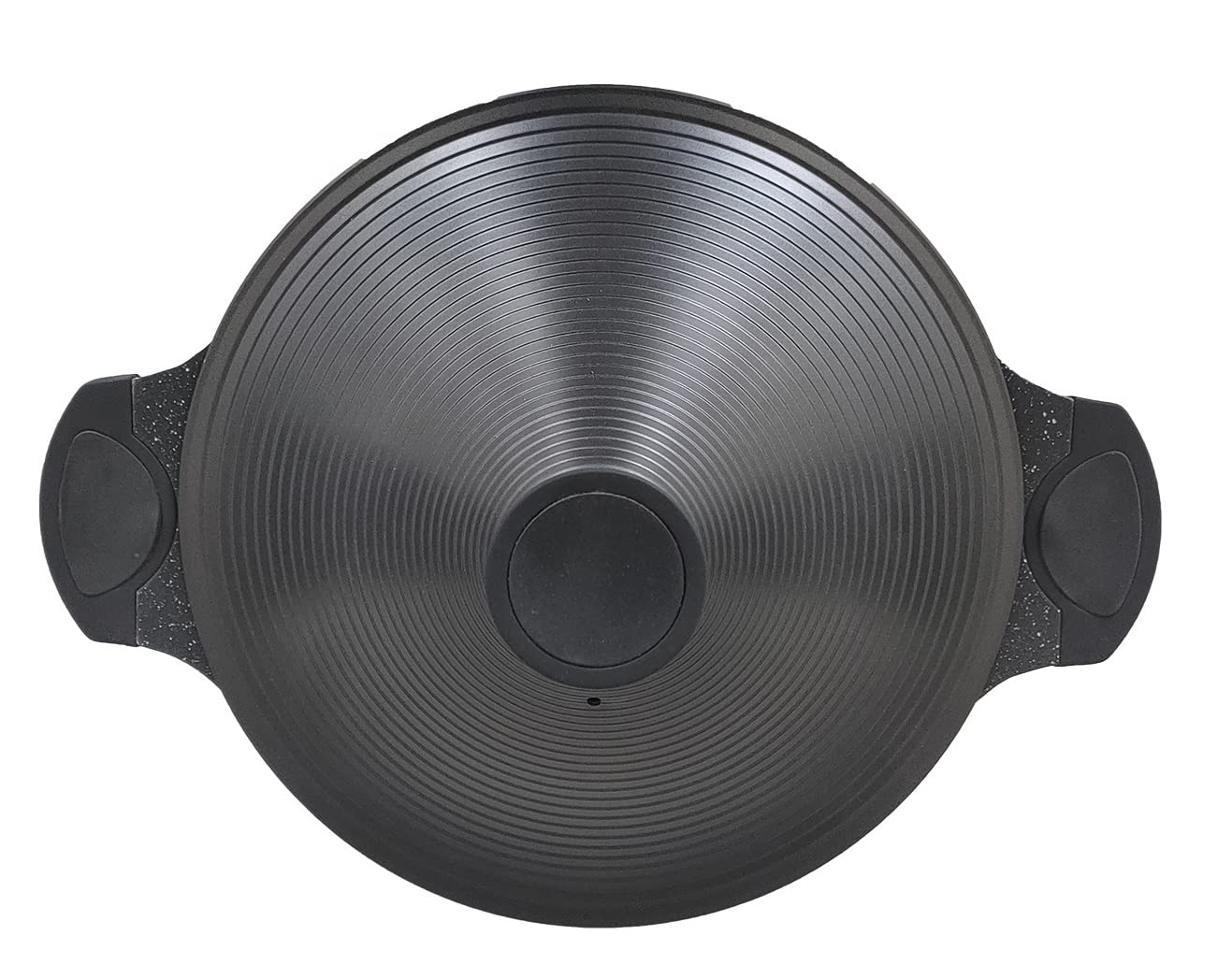 Cheffinger Fonte D'Aluminium Tajine Ø32cm Induction Silikongriffe Marmite Cuit-Vapeur Rôtissoire