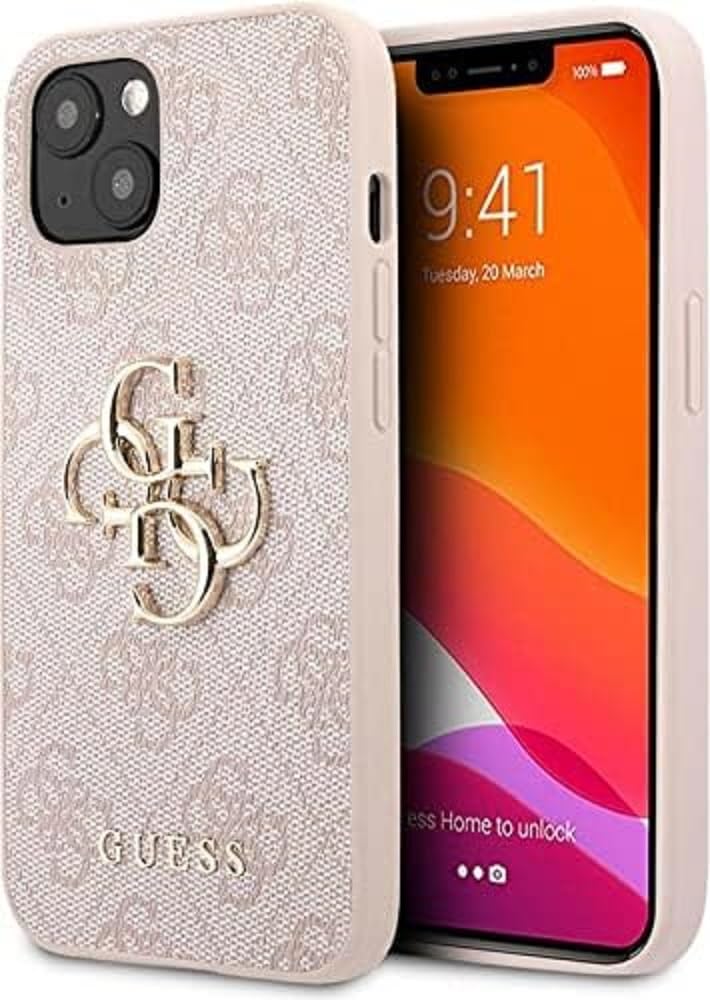 Custodia per iPhone 13 Pro / 13 6,1, con logo Saffiano 4G in