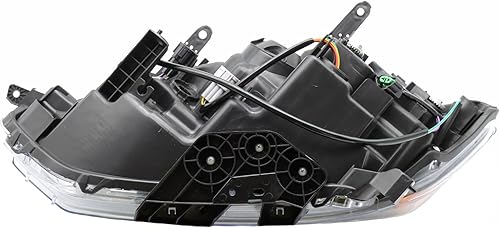 Miniatura 7 de Sunhua Conjunto de faros delanteros con LED DRL para Nissan Rogue 2014-2016, par de faros delanteros halógenos para el lado del conductor y el