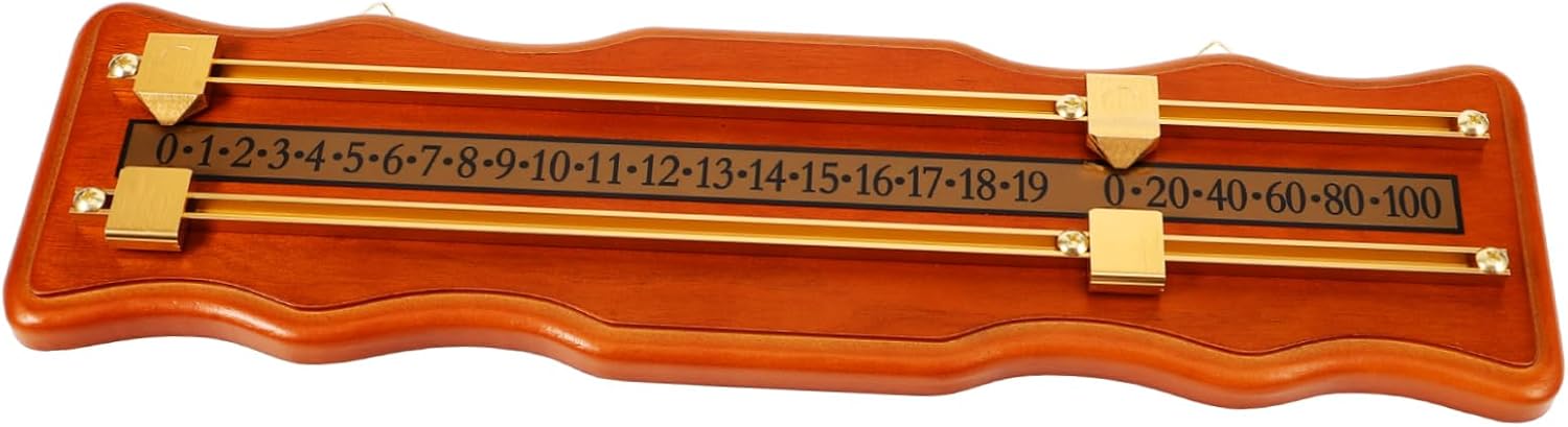 Billiards Score Keeper Scoreboard for Billiards Snooker Scoreboard Portable Metal Construction