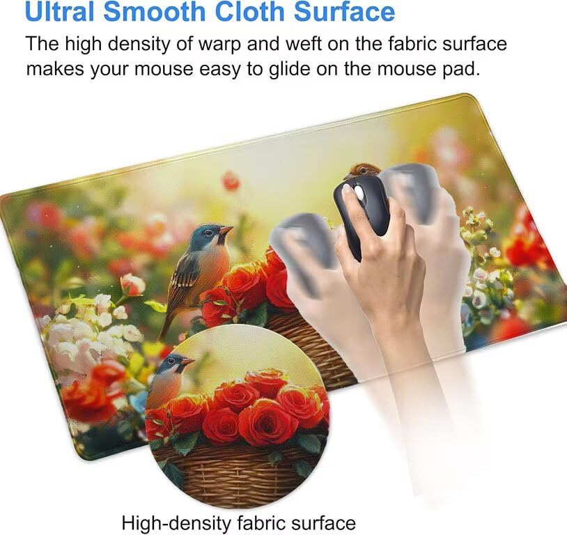 Mouse pad géant pour ordinateur tapis de souris de précision - 6