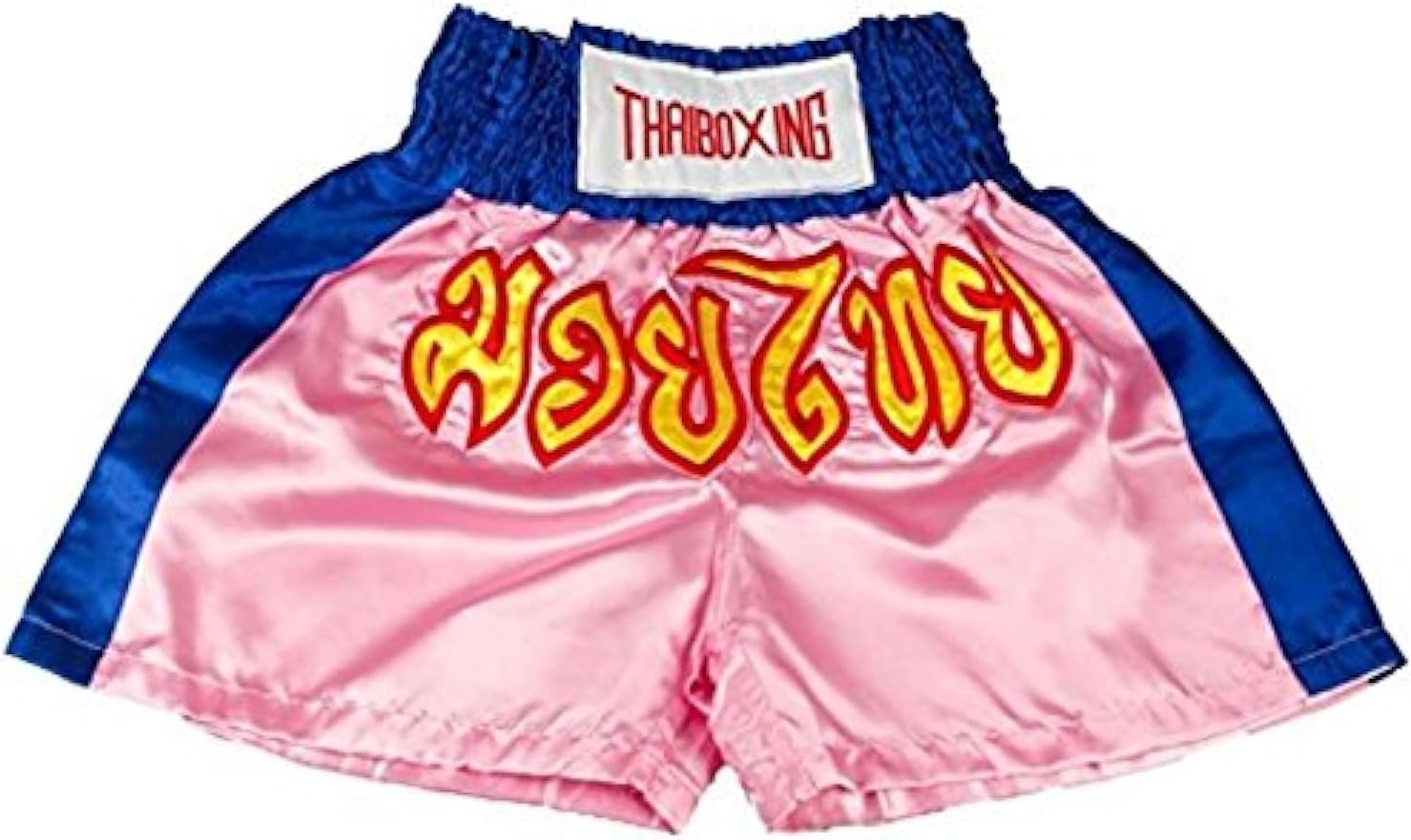 Kids Muay Thai Boxing Shorts Kick Boxing Trunks Satin