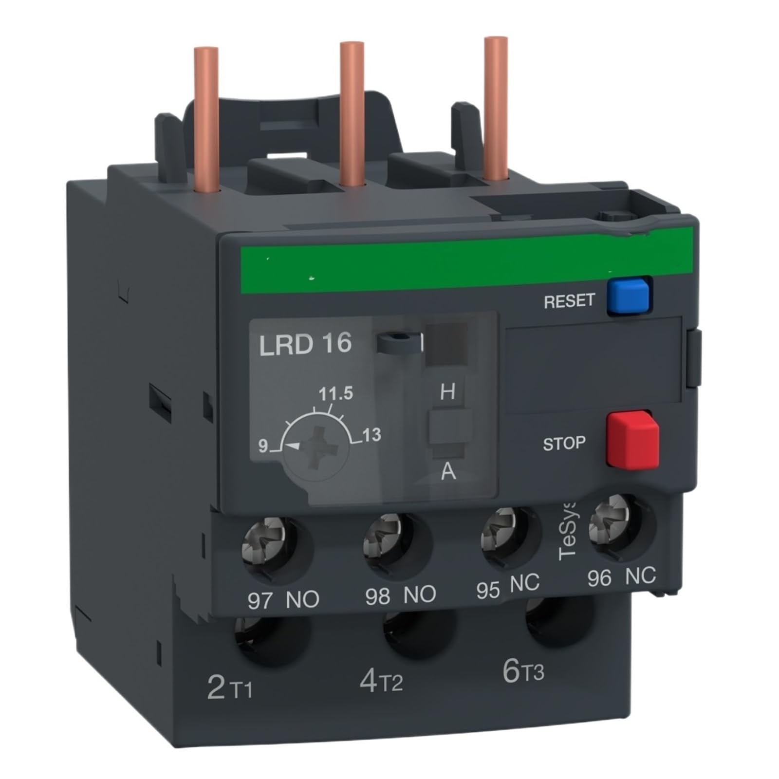 NACODLUL LRD16 LRD16C LR-D16C overload relay, 9...13 A, class 10A