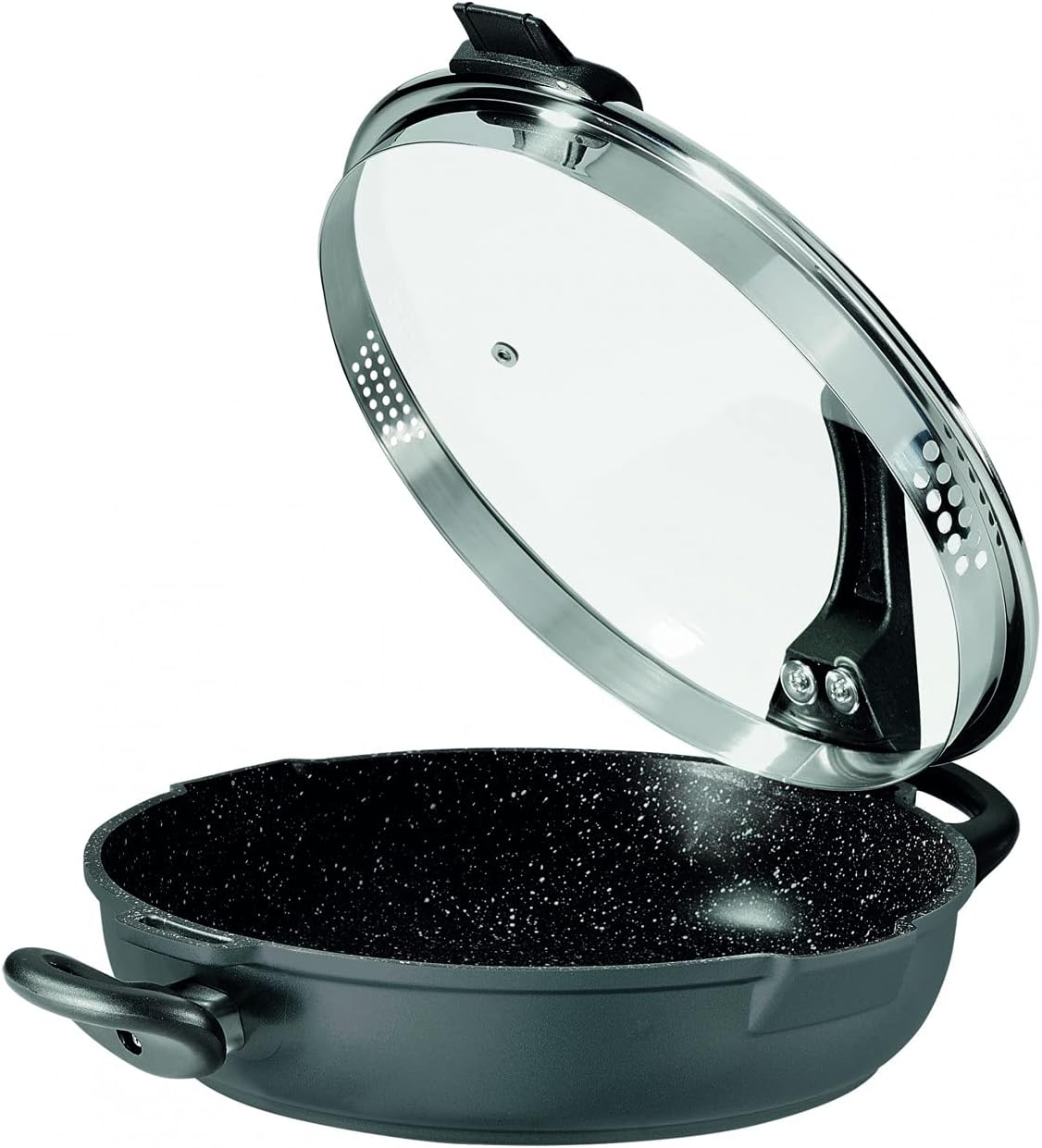 STONELINE FUTURE Siebglasdeckel für Pfannen mit 31 cm ab 39,95 € (April 2026 STONELINE FUTURE Siebglasdeckel für Pfannen mit 31 cm ab 39,95 € (April 2026