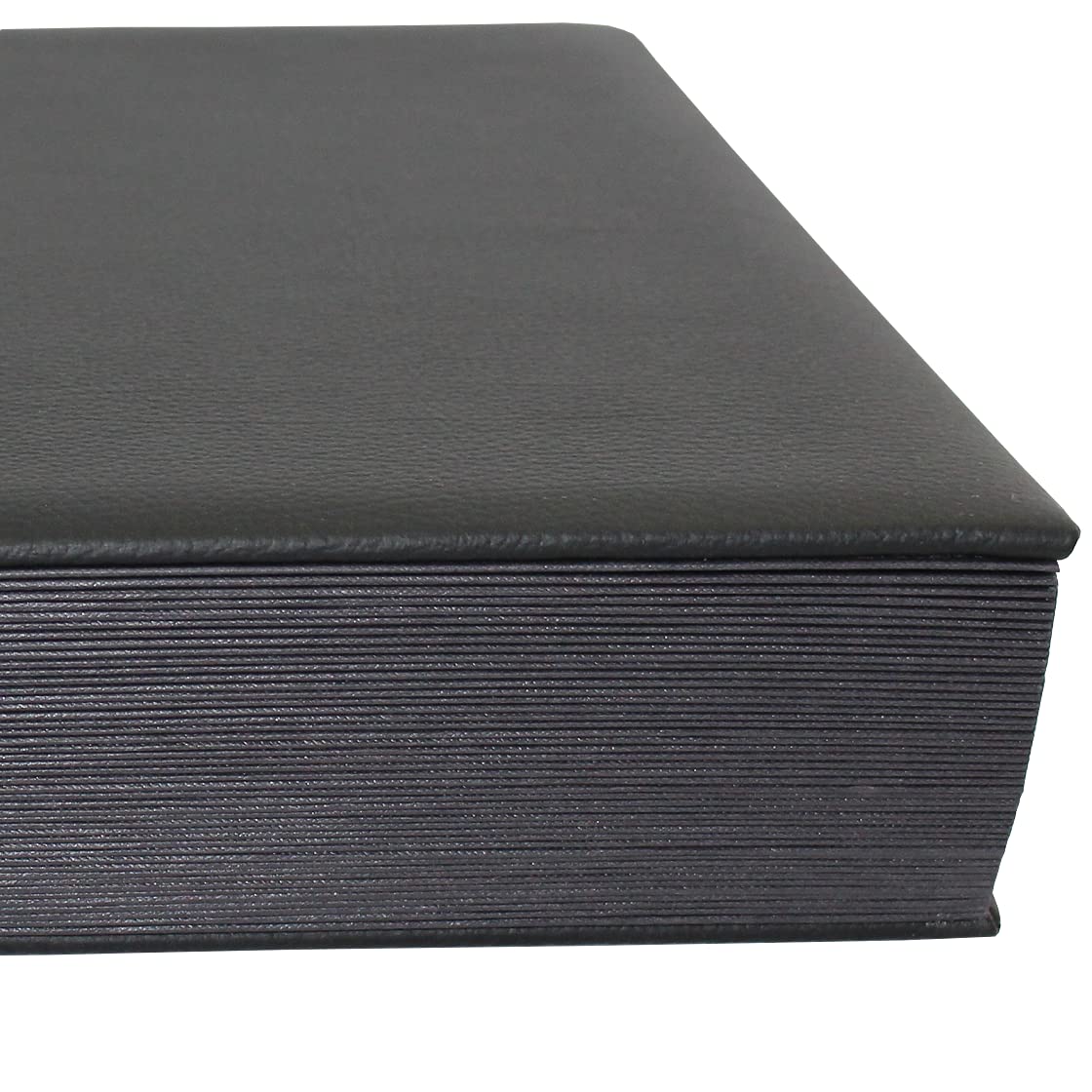 Classificatore con indice 1 – 31 Plus 1 – 12 (jan. dez.) nero Custodia in pelle bovina pieno martellata