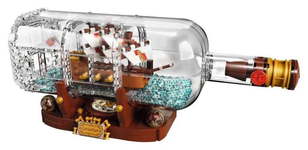 Amazon.co.jp: レゴ (LEGO) アイデア ボトルシップ Ship in a Bottle 