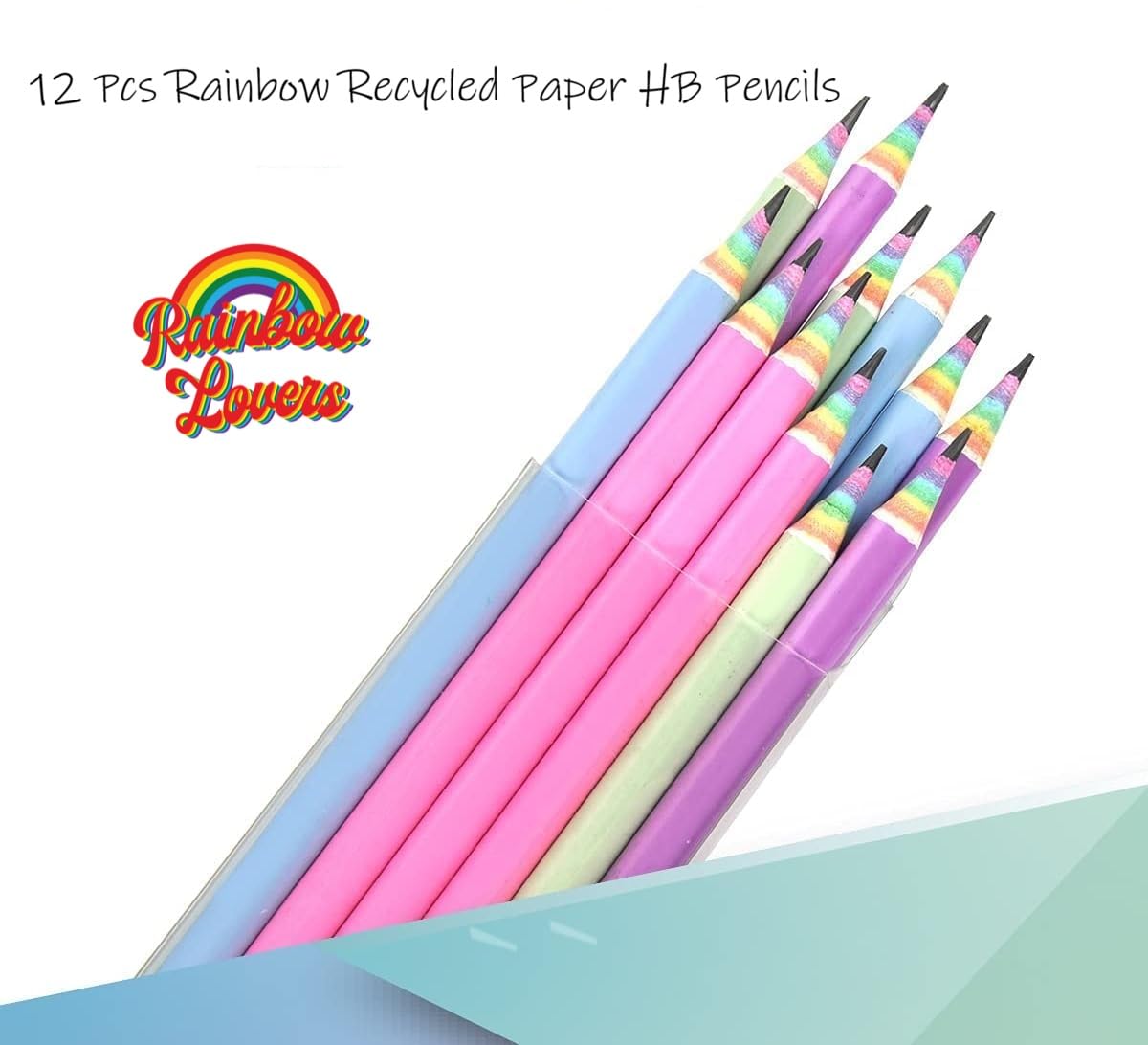 Rainbow Pencils (12 Pack)