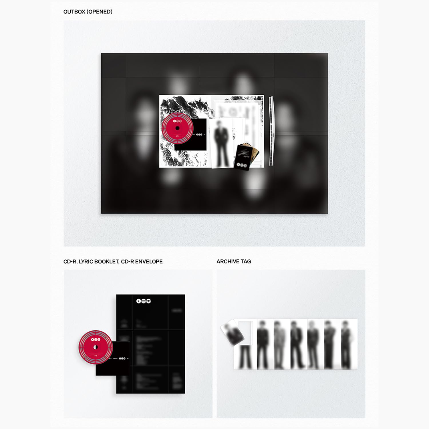 A'RIRANG The 5th Album (Living Legend Ver.) Outbox R + Lyric Booklet + Archive Tag + Dust Jacket + Sticker Pack + 4 Extra Photocards Official K-POP Sealed Album