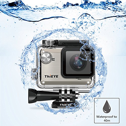 ThiEYE Action Cam HD Actionkamera Wifi 12MP 1080P 30fps Sport Kamera 1.5 Zoll 40M Wasserdichte Helmkamera mit 1000mAh… – Bild 4